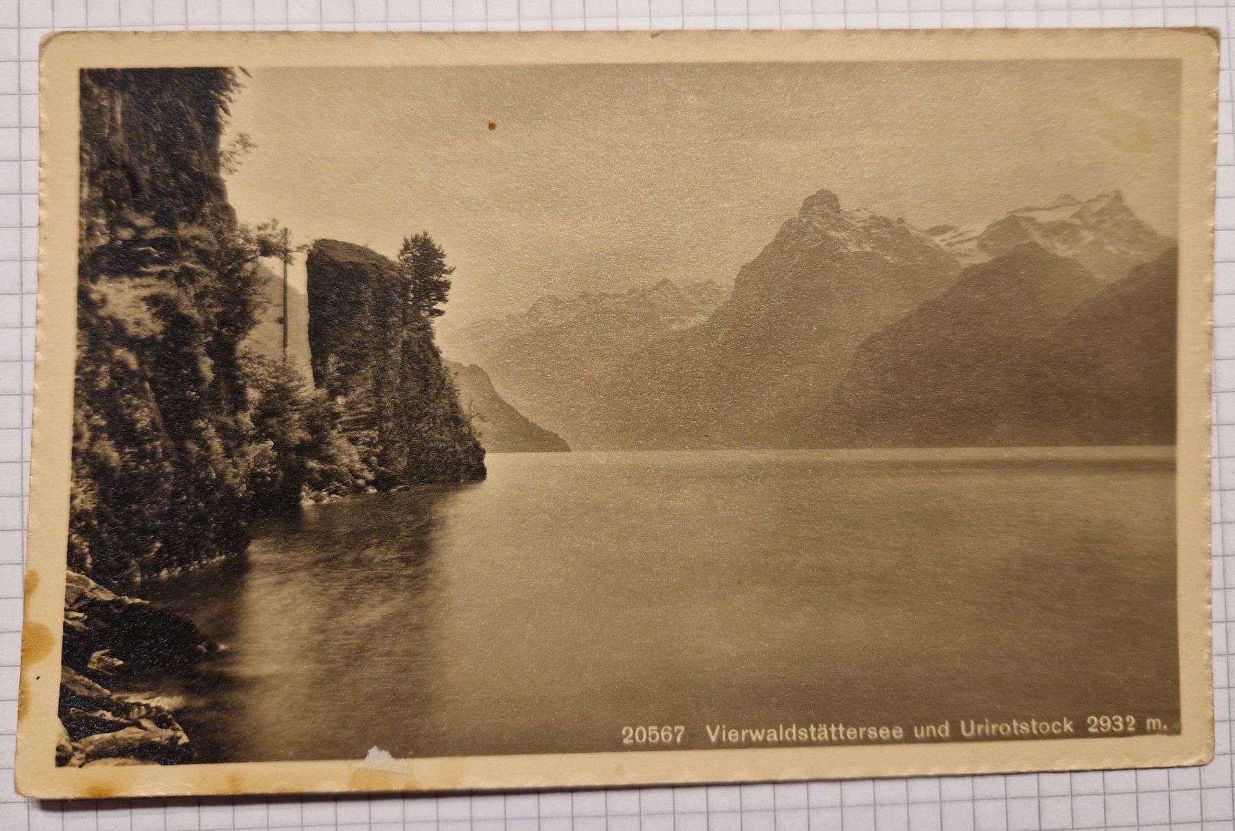 Ansichtskarten: Vierwaldstättersee Urirotstock – Neu (gemäss Beschreibung) aus Melchnau von Fishel