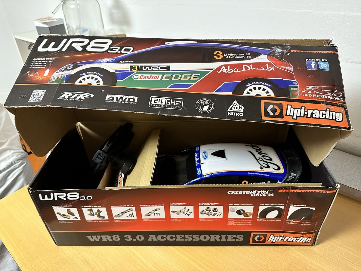 Automobili: Hpi WR8 3.0 Ford Fiesta – Usato da Muttenz venduto da sim_k77n 6