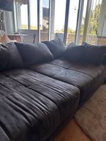 Couch / Big Sofa / Wohnlandschaft in Grau- /Anthrazit 