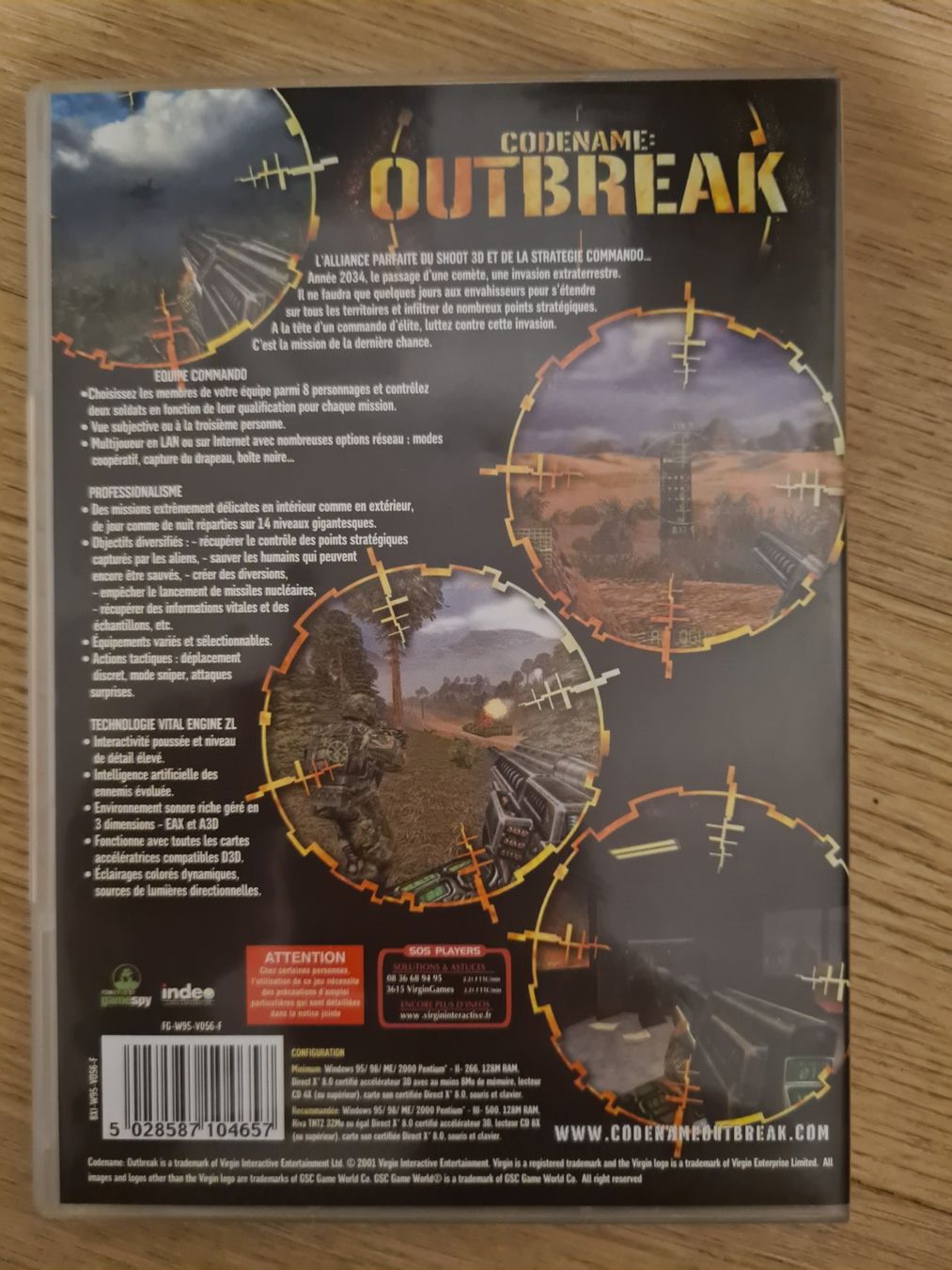 Spiele: Codename Outbreak (French) - PC – Gebraucht aus Carouge GE von Gasco 1