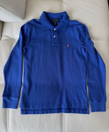 New Ralph Lauren Long Sleeve Polo Shirt, Size M (10-12)