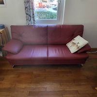 Ledersofa 