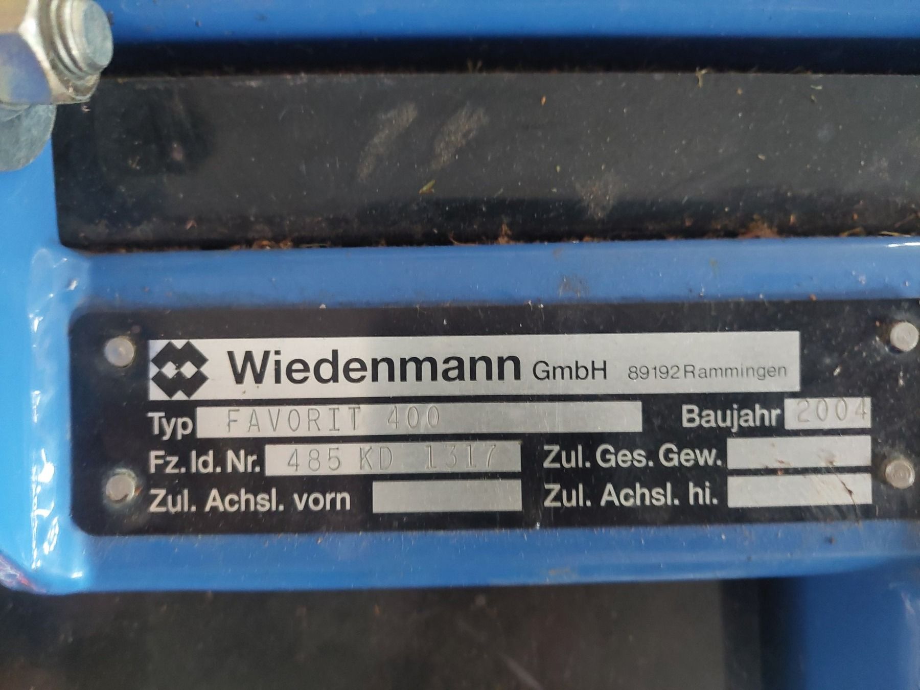 Alle Maschinen: Mähwerk 1.45m 3 Messer à 47cm – Gebraucht aus Widen von 160184 7