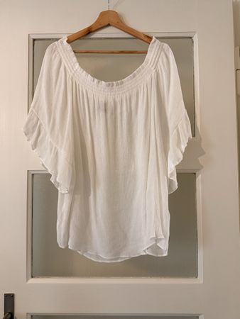Sommer Bluse Off-Shoulder H&M - Top Zustand