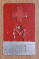 Plaque vélo militaire 3001