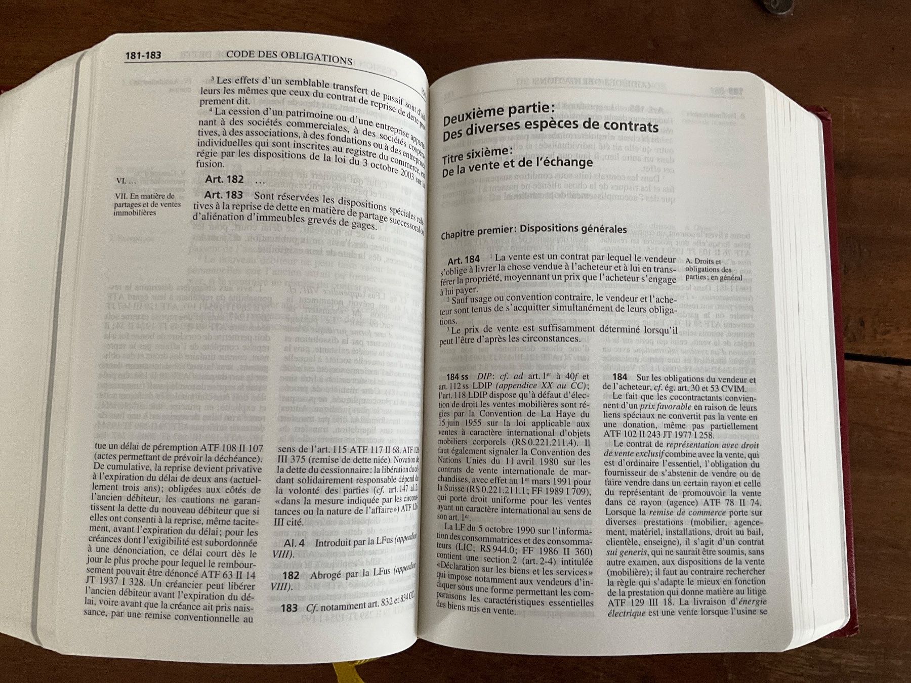Libri: CC & CO annotés, Braconi/Carron, 10e édition Helbing – Usato da Avenches venduto da Lactobacille 4