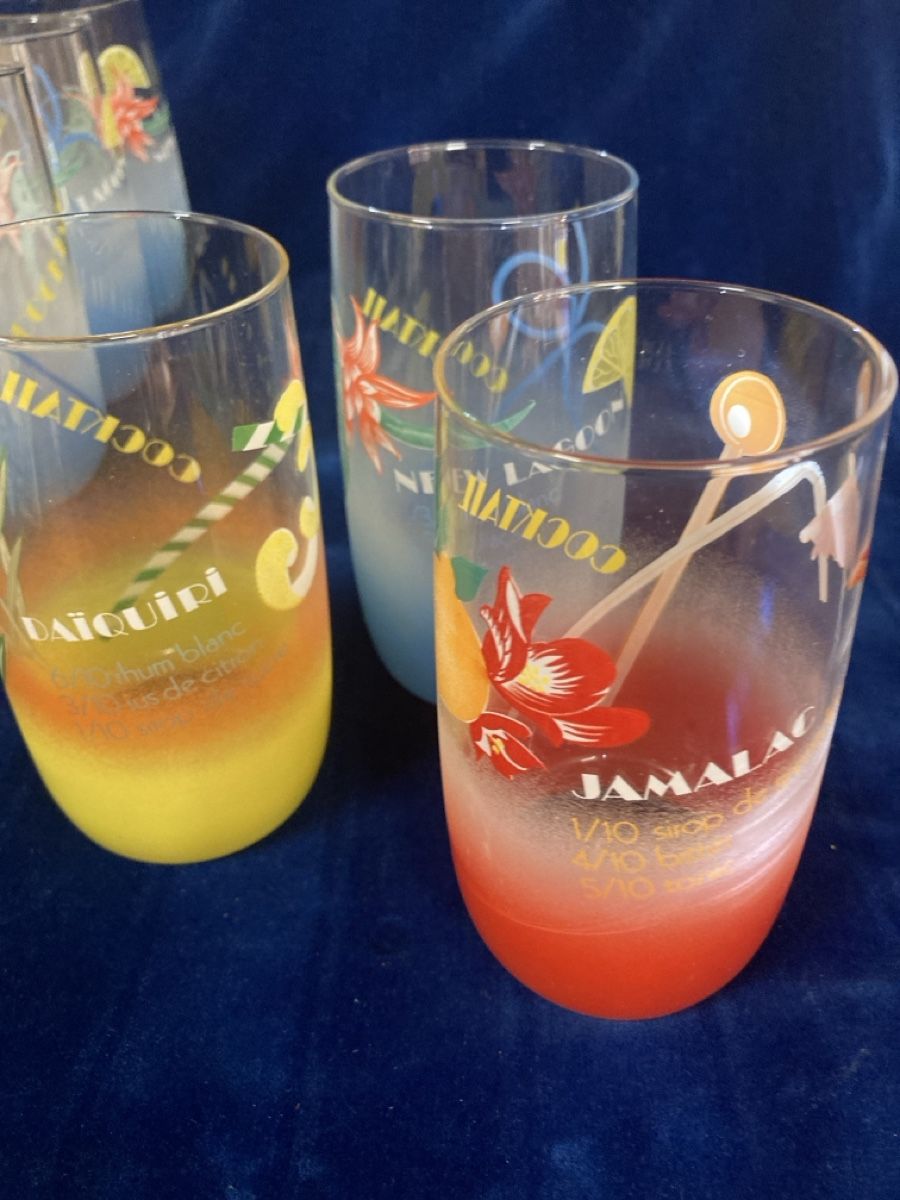 Gläser: Vintage-Cocktail-Gläser – Gebraucht aus Schwanden GL von bait04 3