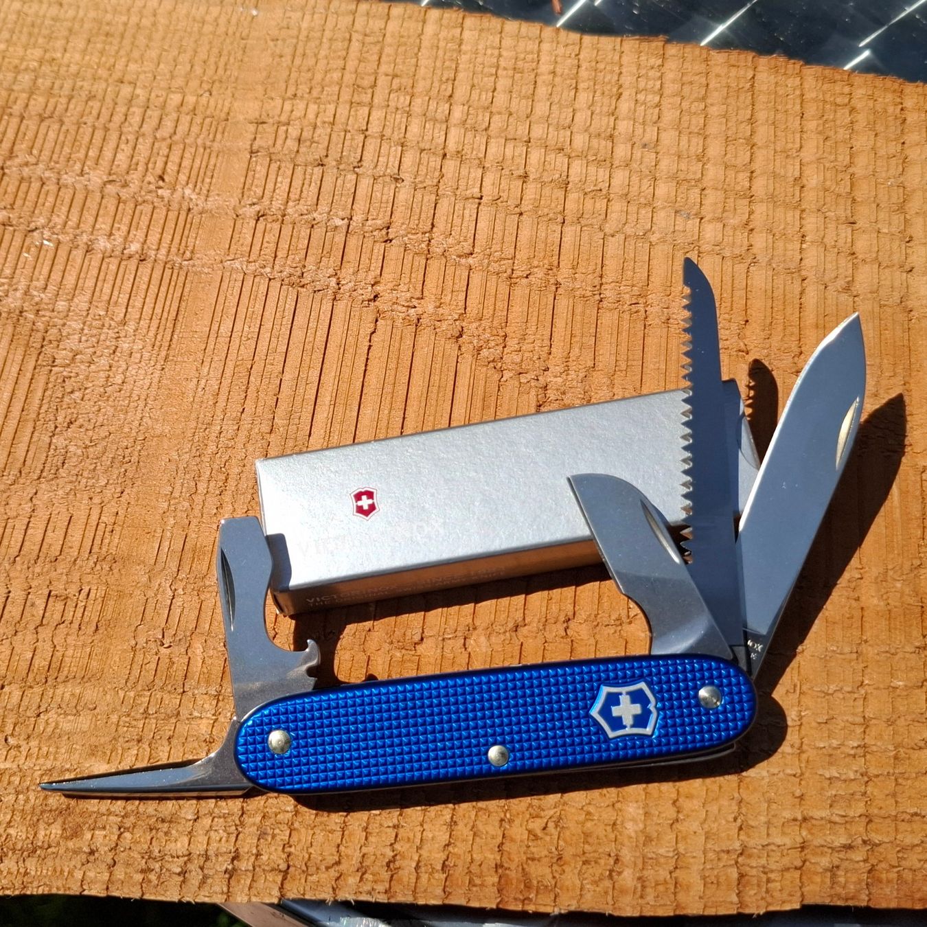 Victorinox Coltelli tascabile: Bugnard Electrican plus selten Victorinox Alox Einzelstück – Nuovo (secondo la descrizione) da Strengelbach venduto da Zimba03