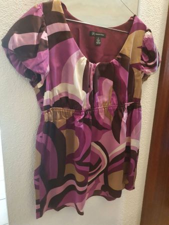 Blusa in seta