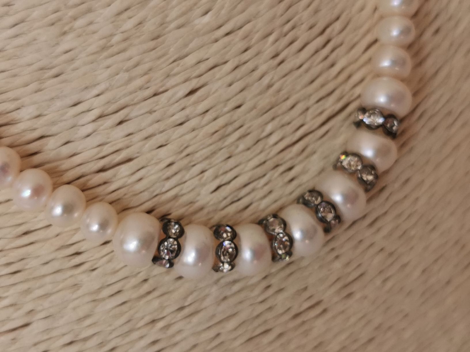 Colliers: Damen Kette aus Echtperlen.  – Neuf (Voir description) à Schlieren par vlalif 2