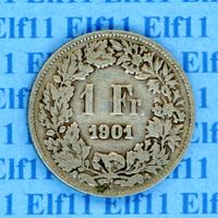 CHF___1.00 1901 s-ss 1 Franken
