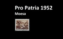 Pro Patria 1952, 30+10 Rp gestempelt