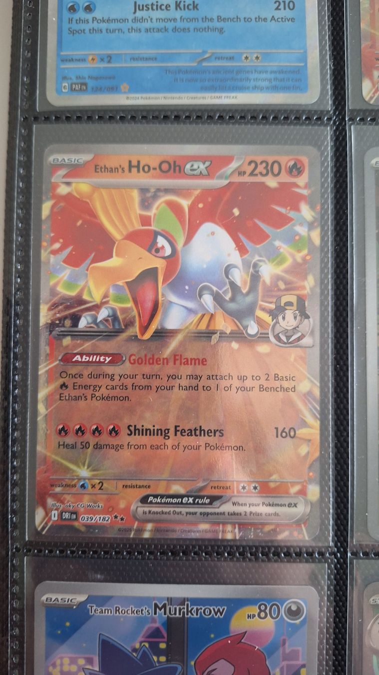 Pokémon Sammelbilder & Trading cards: Ethan's Ho-Oh ex - Destined Rivals – Gebraucht aus Altstätten SG von GGsGameshop