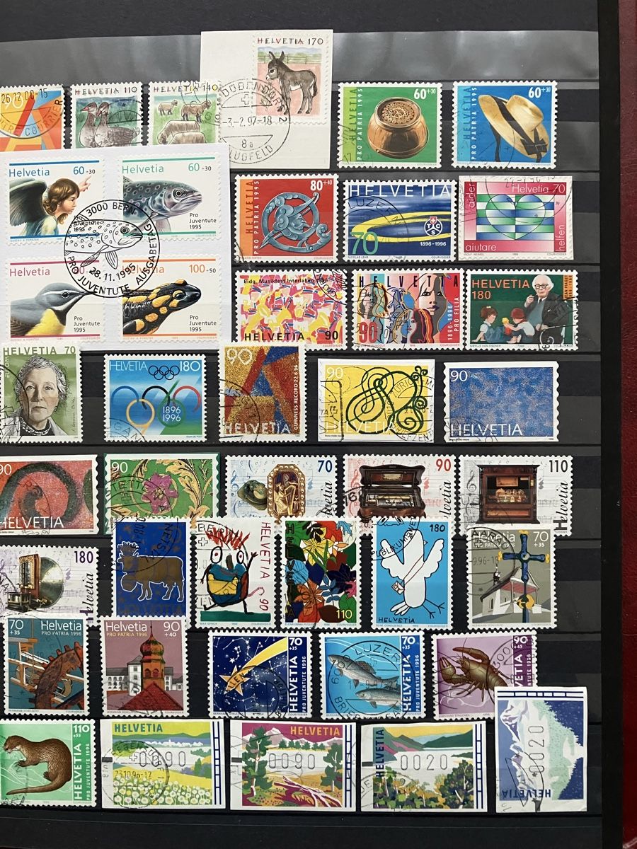 Tutti i francobolli: Schweiz CH 1994-2000 5s – Usato da Cham venduto da Diablo1232 1