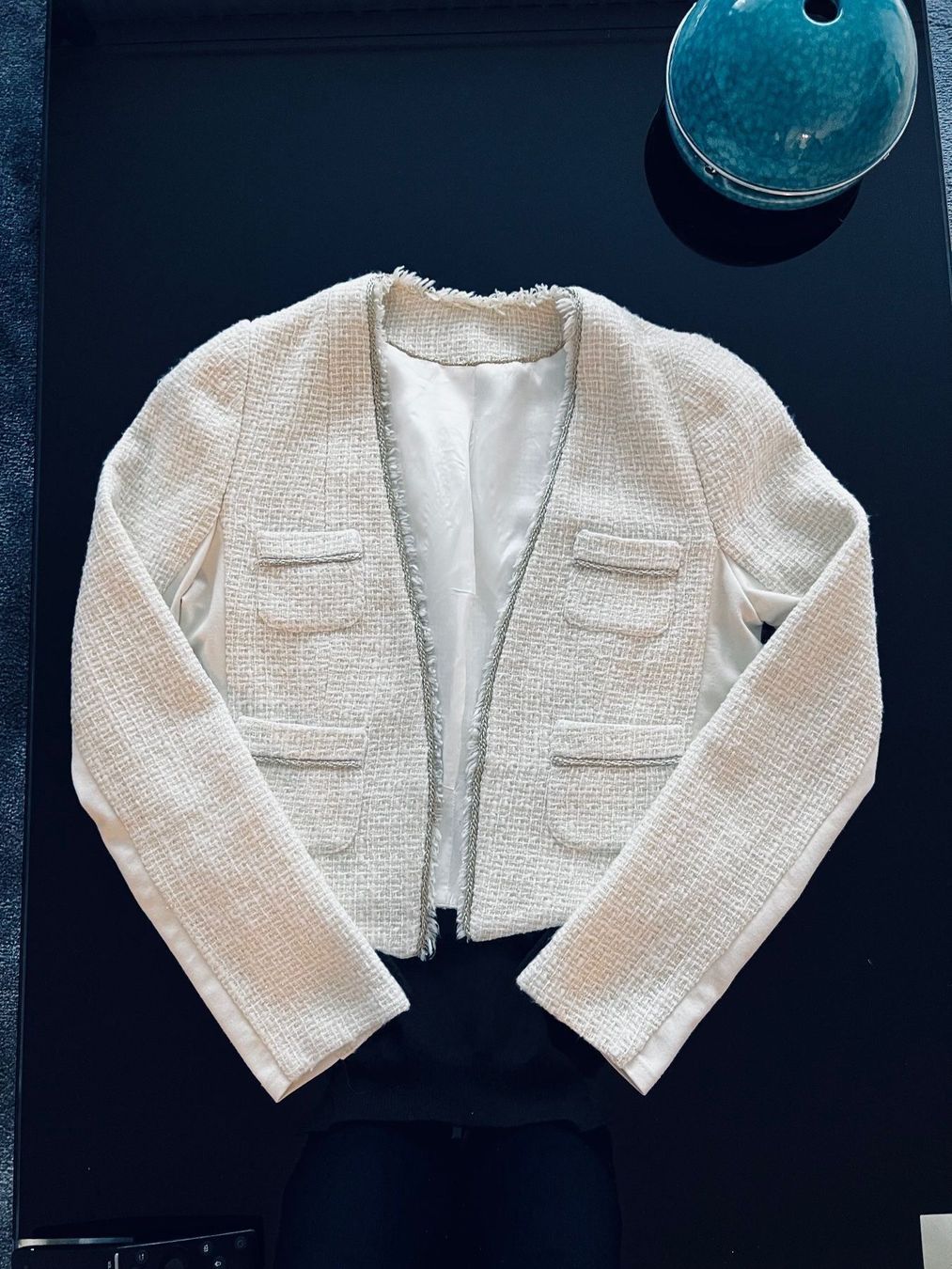 Jacken: Blazer “Blanco” Spanien  Gr.S – Gebraucht aus Worblaufen von fortuna..