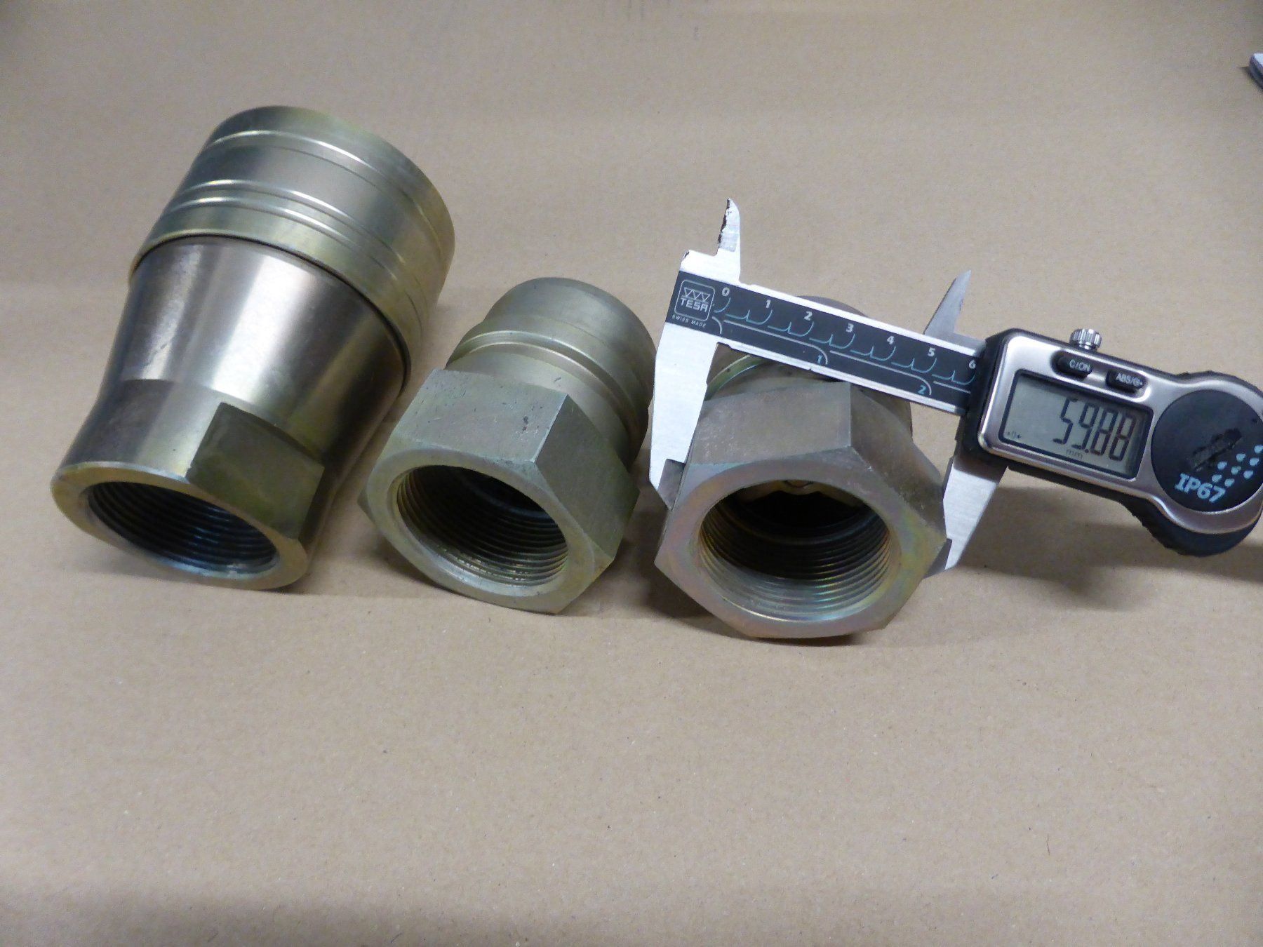Tutte le macchine: Hydraulik Kupplung – Nuovo (secondo la descrizione) da Buttisholz venduto da Tortuga07 1