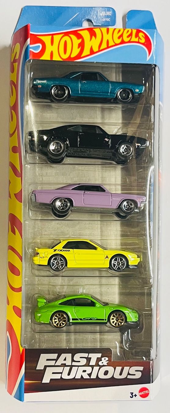 Hot Wheels Modellini d'auto: Hot Wheels - Fast & Furious 5-Pack – Nuovo e nell'imballaggio originale da Brittnau venduto da tor129