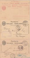 Konvolut 15 historische Schweizer Postkarten gelaufen