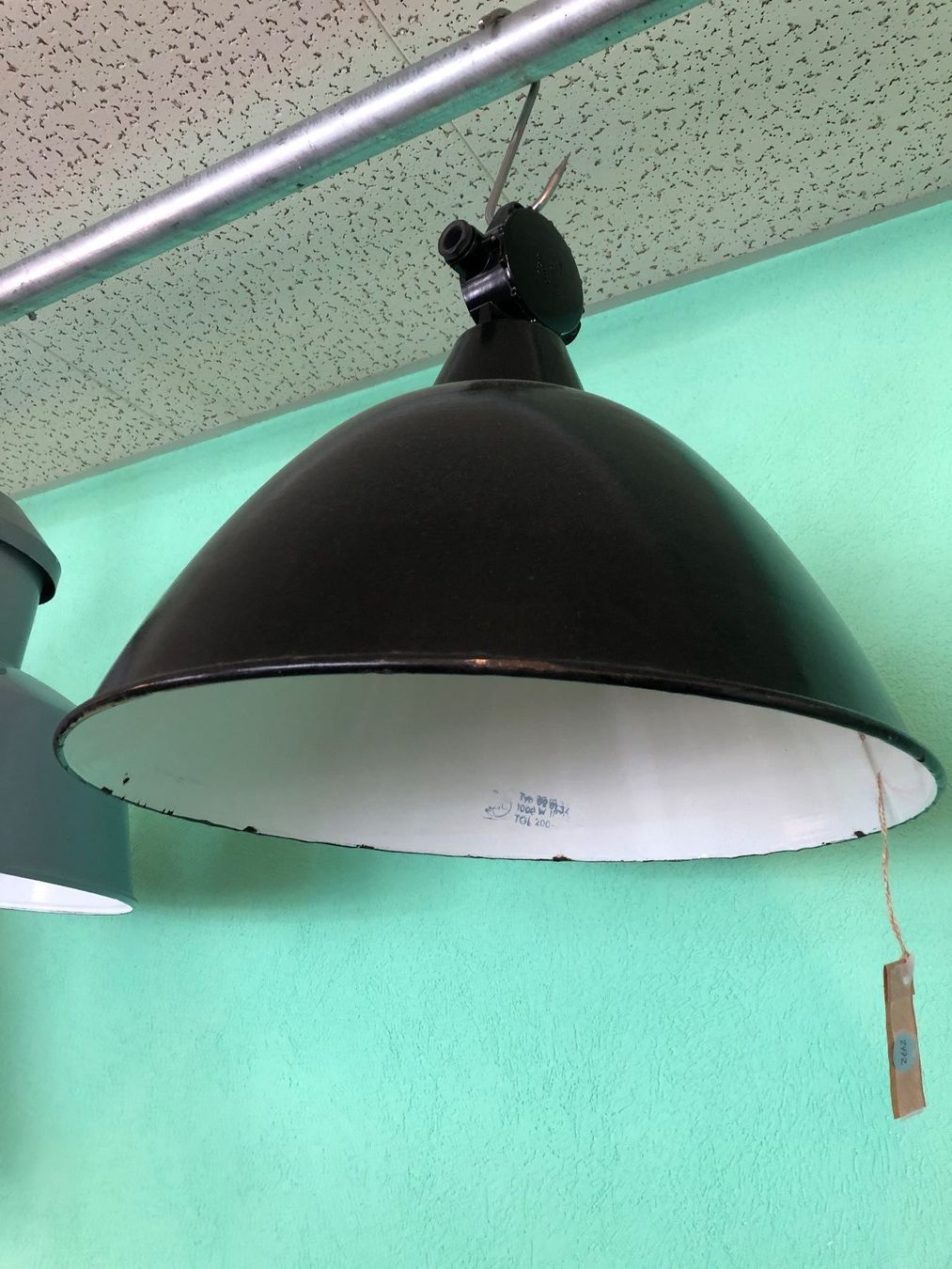 Lampade: Industrielampe Emaille – Usato da Unterstammheim venduto da Hawesta 3