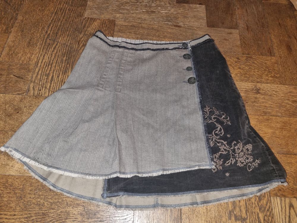 Jupe CHIPIE Femme Taille 42 Grise - Occasion En Très Bon état - Parfaite Au Quotidien
