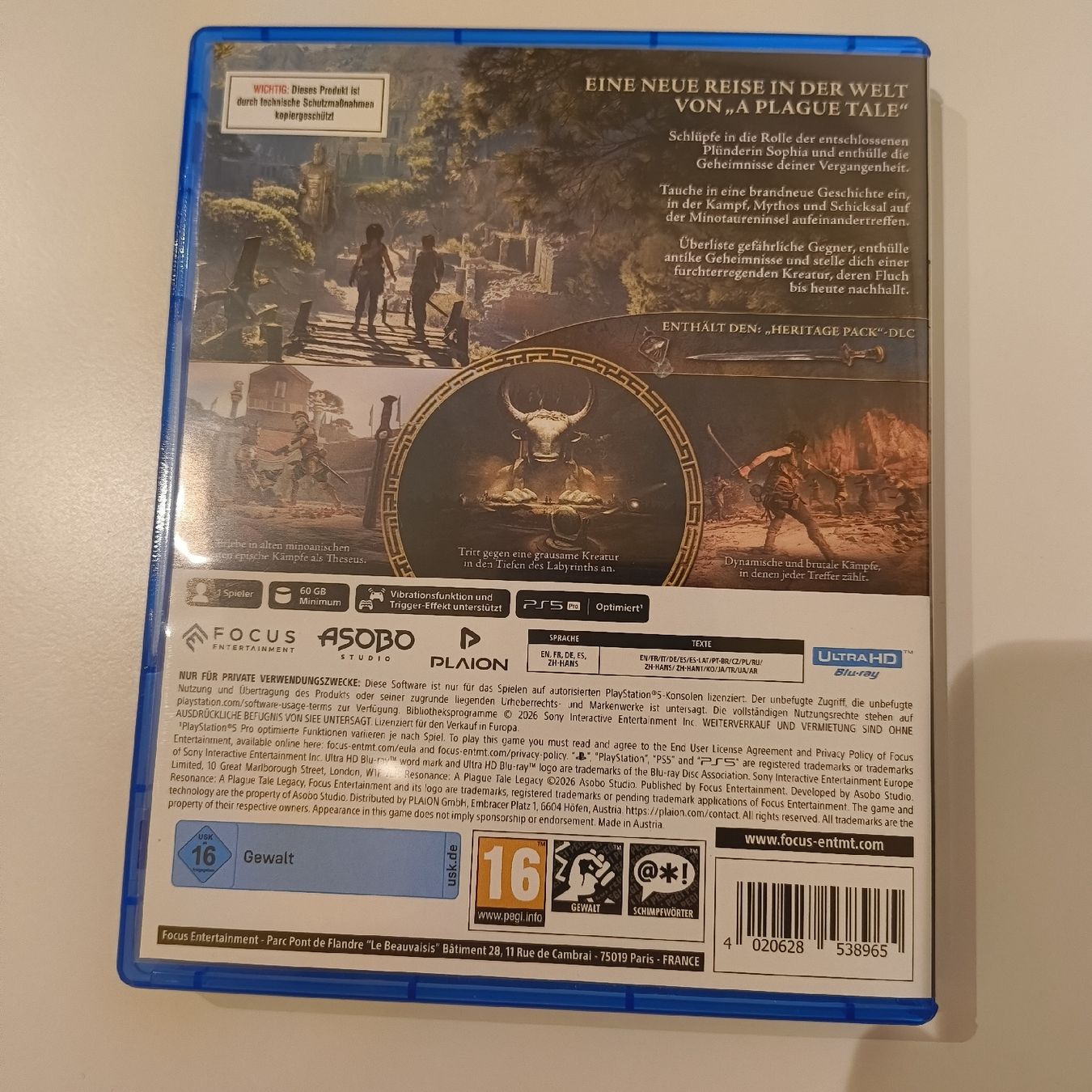 Giochi: Resonance - a plague tale legacy PS5 – Nuovo (secondo la descrizione) da Luzern venduto da jaski_art 2
