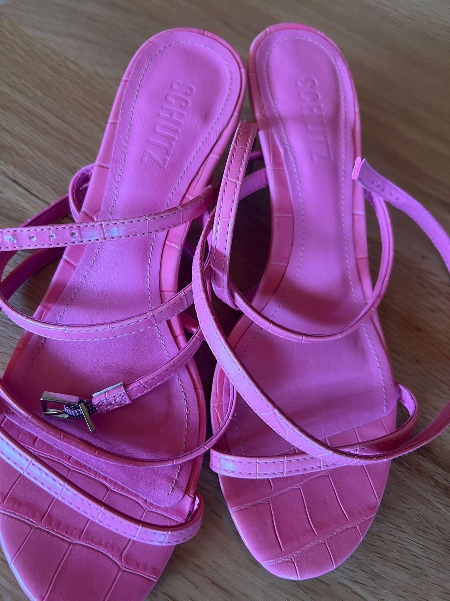 Scarpe da donna: Schutz Leder Schuh 4cm Absatz Gr 37 – Usato da Latterbach venduto da zimmerbraun 1