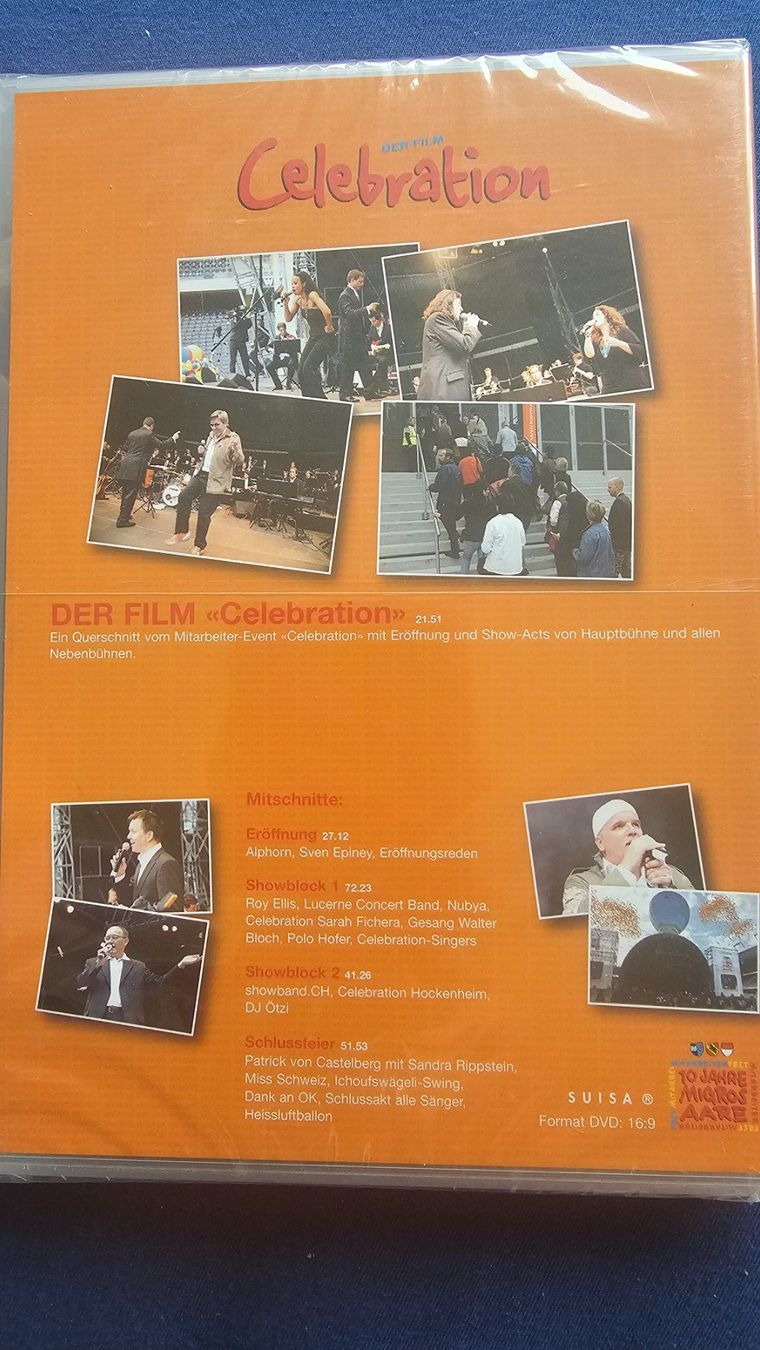 Tous les DVDs: Bo Katzmann-Celebration/DVD/DJ/HITS – Neuf avec emballage d'origine à Bremgarten AG par musiccollector 1