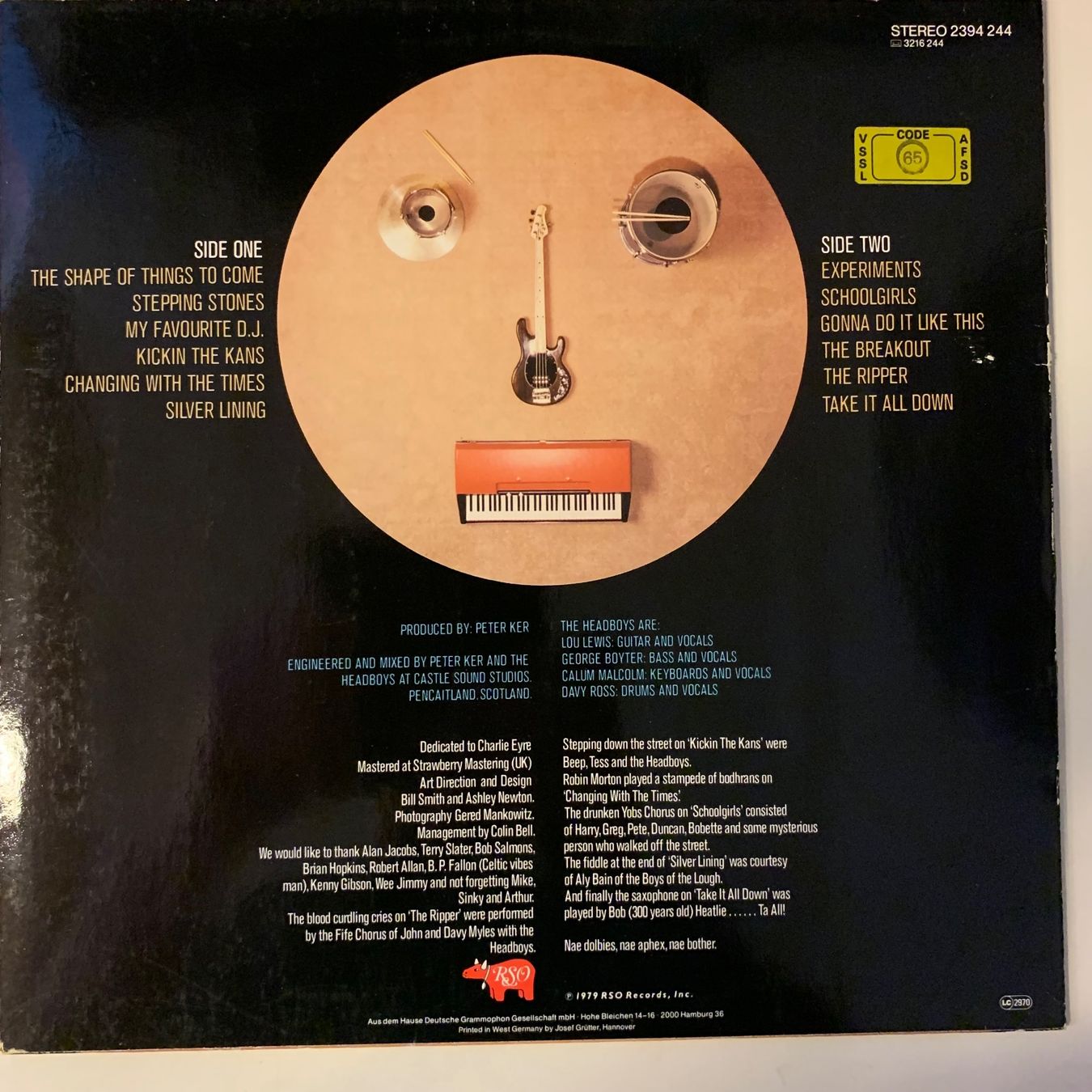 Dischi in vinile: The Headboys - Same, LP Vinyl – Usato da Aesch BL venduto da BernisFlomi 1
