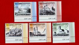SONDERMARKEN UNESCO WELTKULTUR-ERBE 1096 - 1100 2003 ET NEU