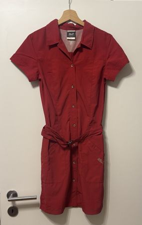 Jack Wolfskin Damen Kleid rot Grösse 34