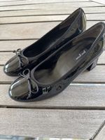 Damenschuhe Paul Green Lackleder Grösse 3.5 schwarz