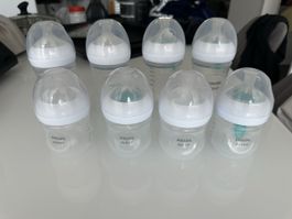 8 Philips Avent Babyflaschen Set neuwertig