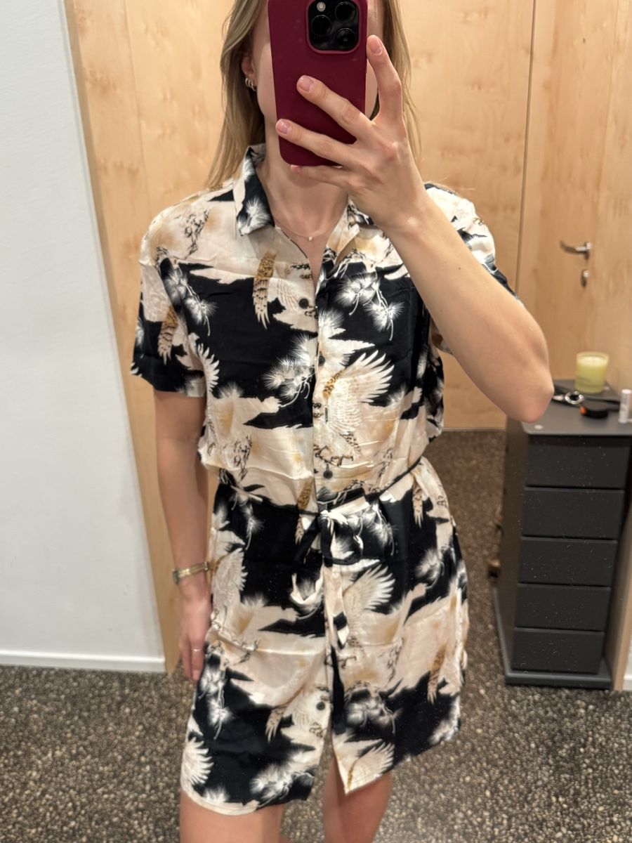 Allsaints Vestiti: All saints viscose printed dress size small – Usato da Zürich venduto da gva_r9gs 6