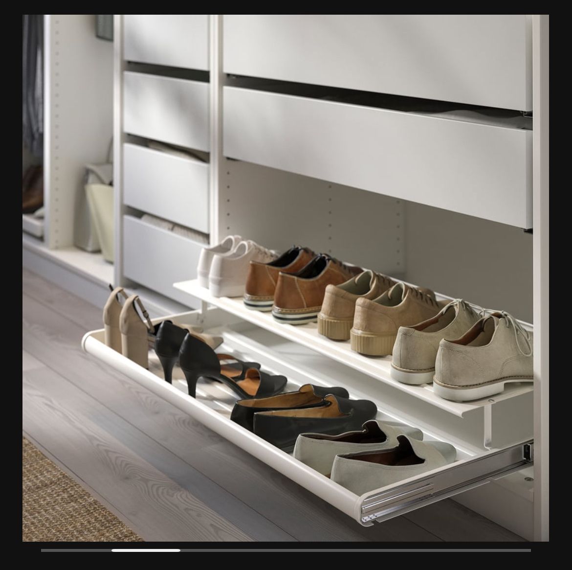 Ikea Scaffali: IKEA accessoire chaussure pour étagère PAX – Usato da Pâquier-Montbarry venduto da mir_687p