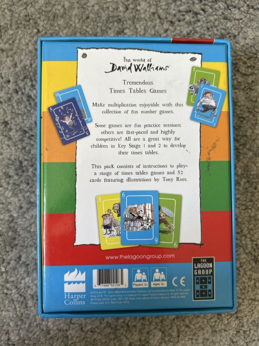 Giochi: Billionaire Boy Times Tables Game - Fun Learning Aid! – Nuovo (secondo la descrizione) da Herrliberg venduto da S.Renner 1