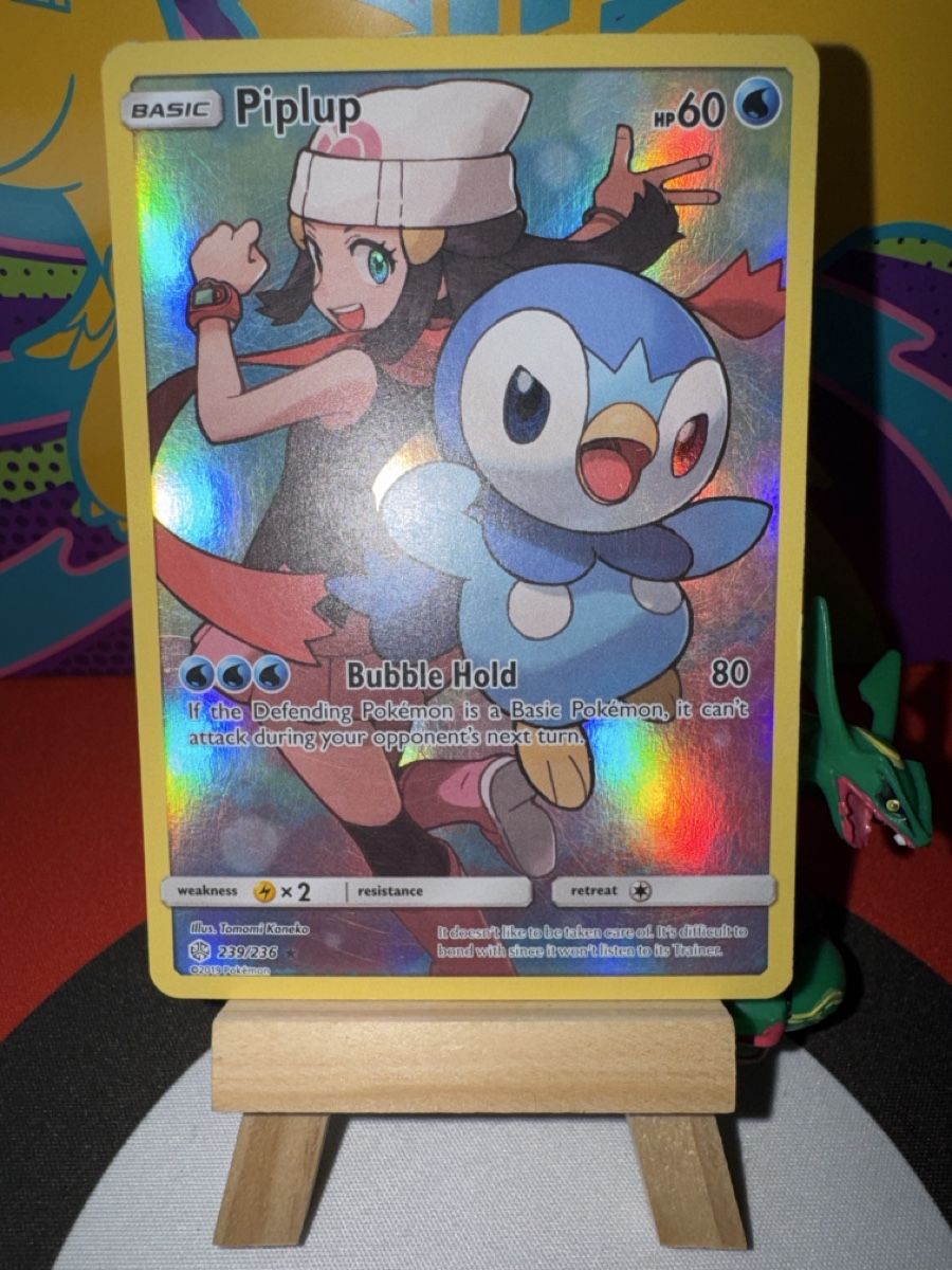 Pokémon Carte collezionabili: POKÉMON / Piplup / Cosmic Eclipse / Ilustration 🇺🇸 – Usato da Herzogenbuchsee venduto da TCG-High-Quality 1