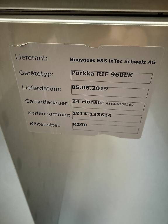 Congelatori: Einfahrt-Tiefkühlschrank POLKA Gastro – Usato da Burgdorf venduto da dkwhummel 6