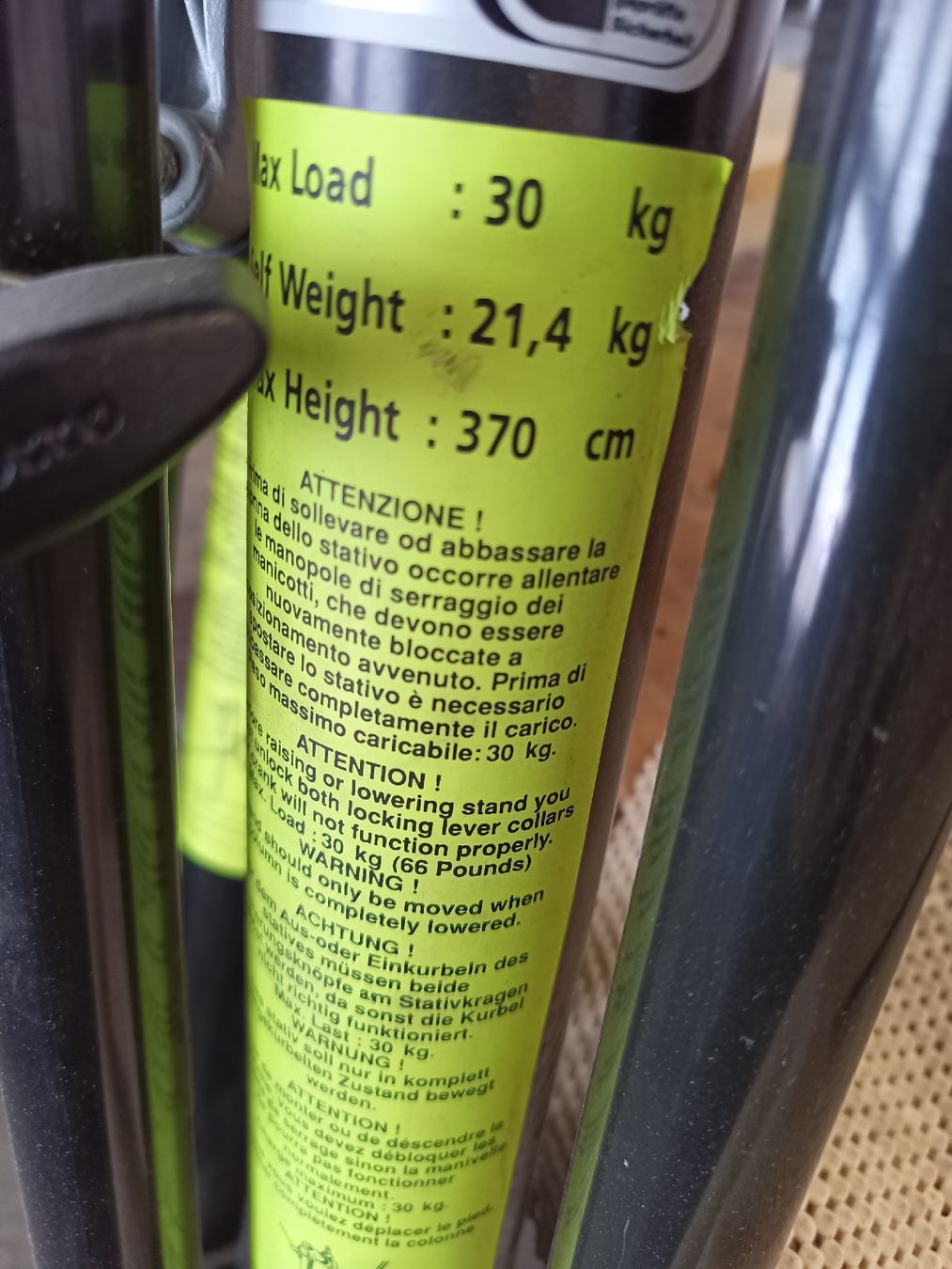 Manfrotto Stative & Stativköpfe: Manfrotto Windup Stativ  – Gebraucht aus Muttenz von PMB_5 4