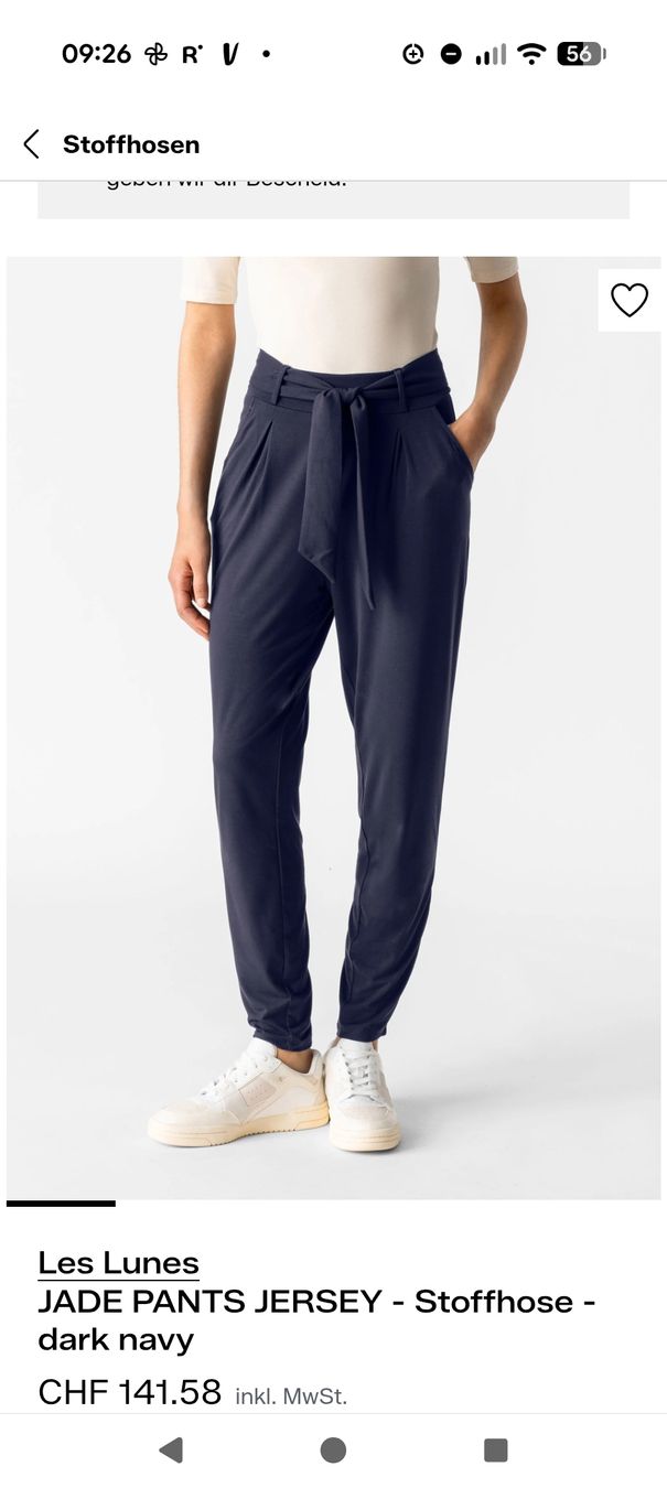Pantaloni: Les Lunes Jade Pants Dark Navy – Nuovo (secondo la descrizione) da Bonaduz venduto da ChristinaCh