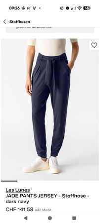 Les Lunes Jade Pants Dark Navy