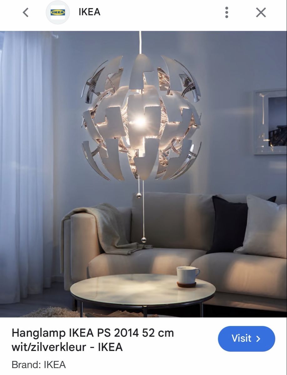 Ikea Lustres & lampes de plafonds: Ikea PS 2014 vintage lamp – D'occasion à Zürich par ali_bb9z 2