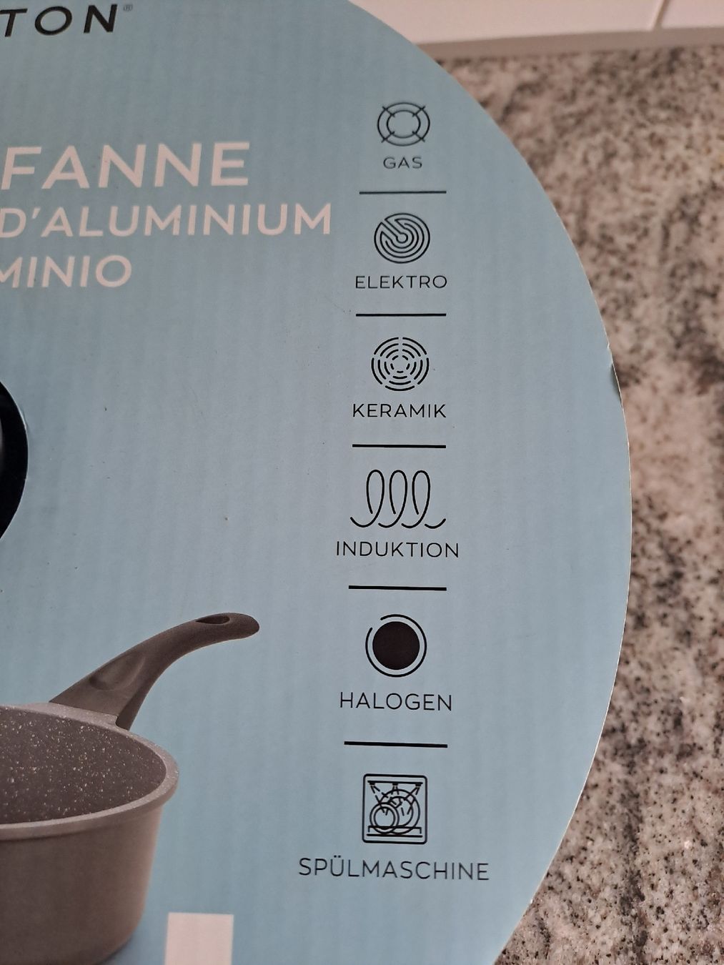Padelle: Crofton Aluguss-Pfanne 28cm mit Deckel Neu – Nuovo e nell'imballaggio originale da Rickenbach LU venduto da bishiida 2