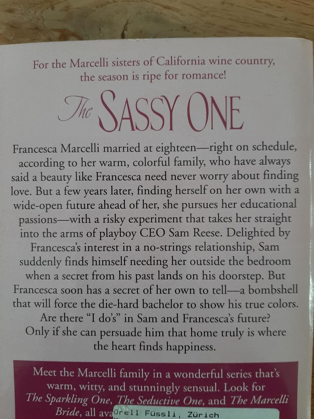 Bücher: Susan Mallery 3x Marcelli Family – Neu (gemäss Beschreibung) aus Affoltern am Albis von Sabinezc 4