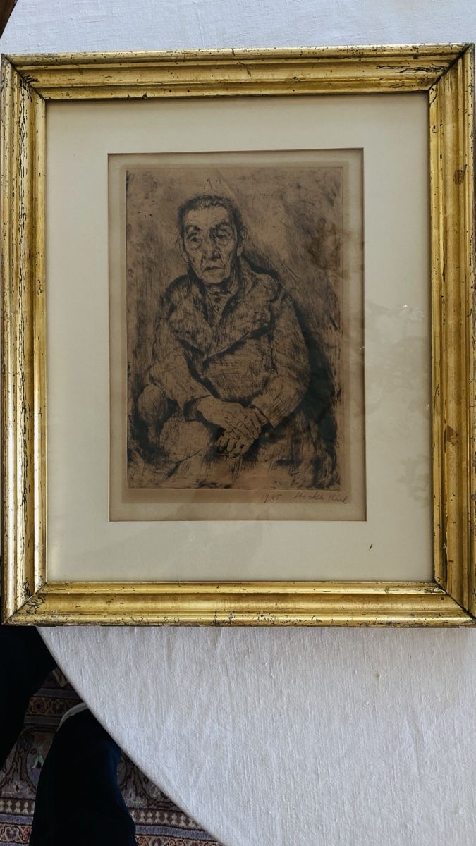 Incisioni: Paul Stoeckli Kupferstich 1945 – Usato da Muttenz venduto da MPL-Schweiz 1
