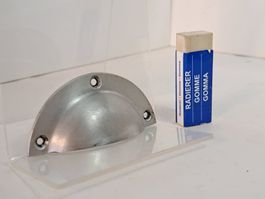 1 schöner antiker Muschel Griff, Alu (LOT815#MBS3)