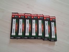 7  X STECKSOCKEL LAMPE 9 WATT 4 PIN