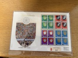 Luxusbrief FDC 28.11.79 Bern Pro Juventute 4er Block Satz 