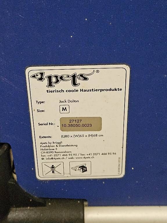 Gabbie, trasporto & Sicurezza: Hundebox 4pets Grösse M – Usato da Würenlos venduto da Dagdanbi 1