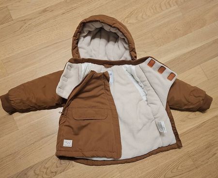 Kinder Winterjacke braun Grösse 80 Neu ohne etikett