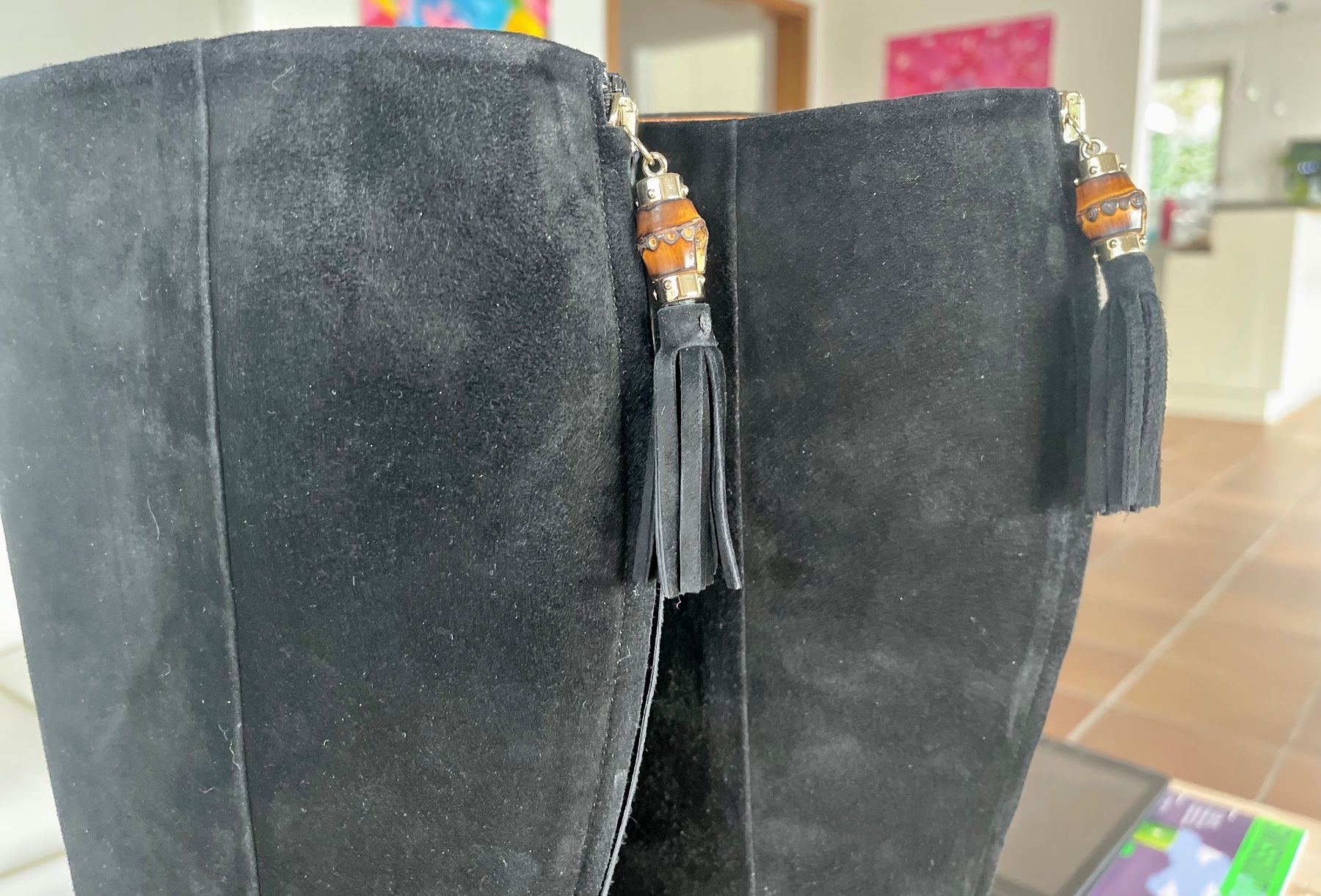 Gucci Scarpe da donna: Gucci Stiefel Wildleder – Usato da Madetswil venduto da henri154 2